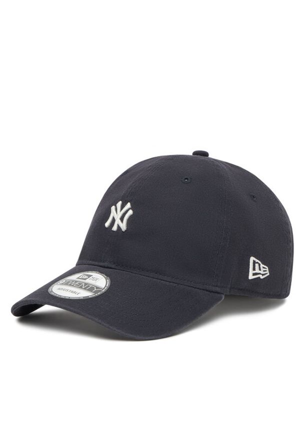 New Era Czapka z daszkiem New York Yankees MLB Mini Washed 9TWENTY 60667594 Granatowy. Kolor: niebieski. Materiał: bawełna, materiał