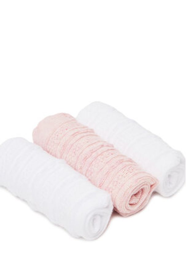 Roxy Stopki AS_ROXY_07S_SS25 (3-PACK) Biały. Kolor: biały. Materiał: bawełna