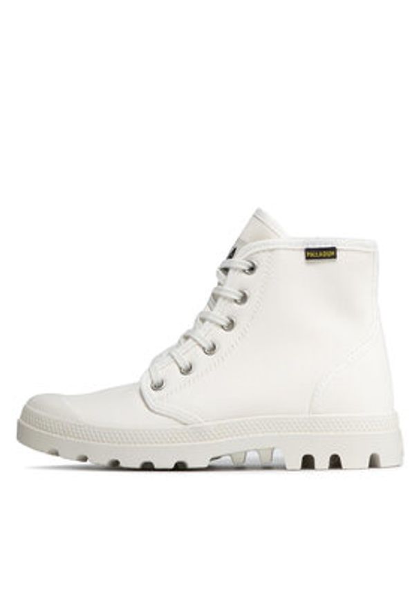 Palladium Trapery Pampa Hi Originale 75349-116-M Biały. Kolor: biały. Materiał: materiał