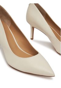 Lauren Ralph Lauren - LAUREN RALPH LAUREN Szpilki Lanette 802972024002 Biały. Kolor: biały. Materiał: skóra. Obcas: na szpilce #5