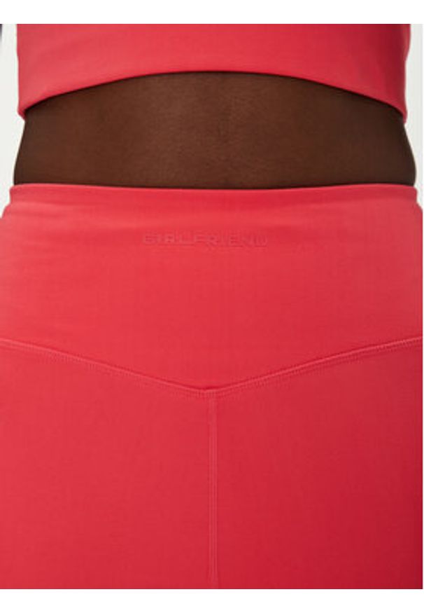 GIRLFRIEND COLLECTIVE - Girlfriend Collective Kolarki Compressive High-Rise 4011 Różowy Slim Fit. Kolor: różowy. Materiał: syntetyk