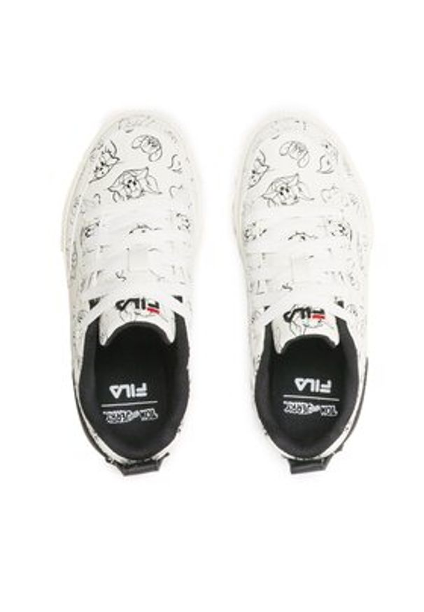 Fila Sneakersy FFK0097 73009 Biały. Kolor: biały. Materiał: skóra