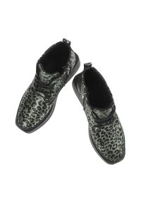 Czarne Botki Artiker Modne Obuwie Damskie. Okazja: na co dzień. Kolor: czerwony. Materiał: skóra. Styl: klasyczny, casual, elegancki #6