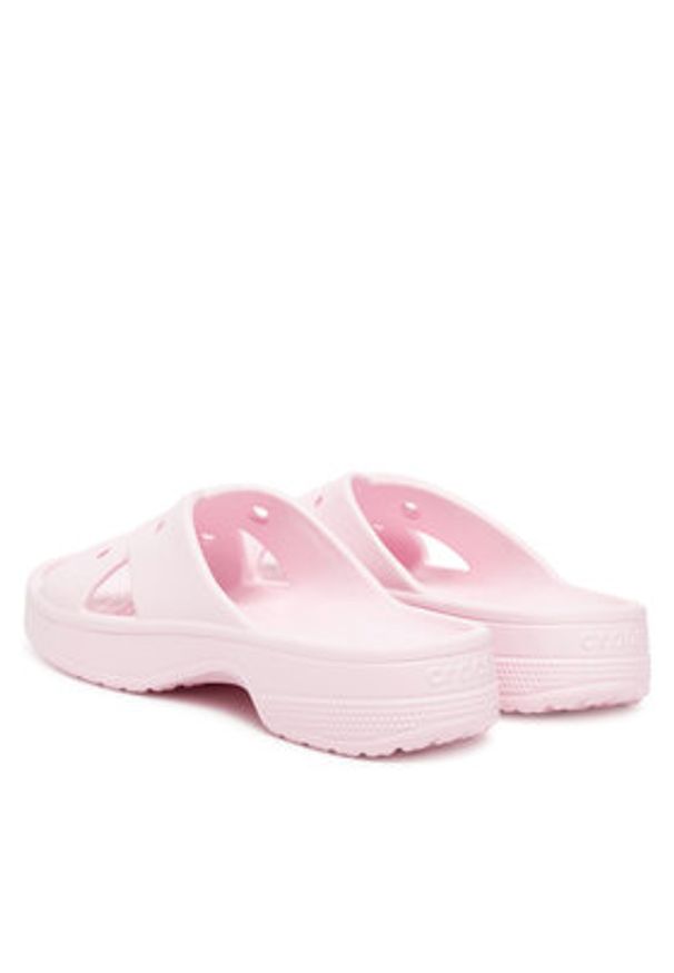 Crocs Klapki Cross Strap 210840 Różowy. Kolor: różowy