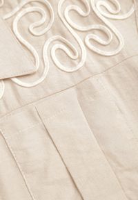 Born2be - Beżowa Wiskozowa Koszula Boho Bez Rękawów ze Ściągaczem w Pasie Limopise. Okazja: na co dzień. Typ kołnierza: kołnierzyk klasyczny. Kolor: beżowy. Materiał: wiskoza. Długość rękawa: bez rękawów. Wzór: gładki. Sezon: lato. Styl: boho #5