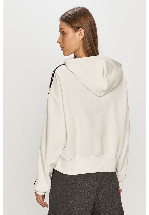 adidas Originals - Bluza. Okazja: na co dzień. Kolor: biały. Wzór: aplikacja. Styl: casual
