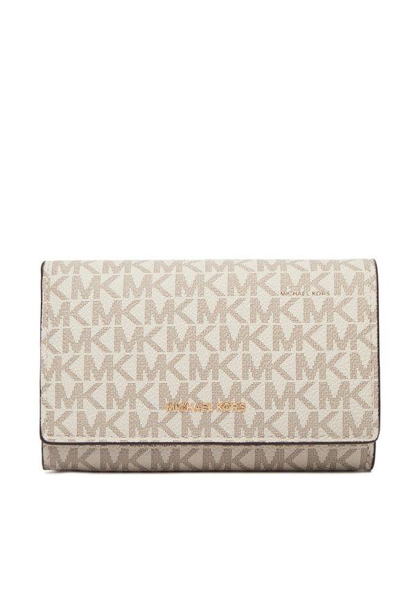 Portfel MICHAEL Michael Kors. Kolor: kremowy