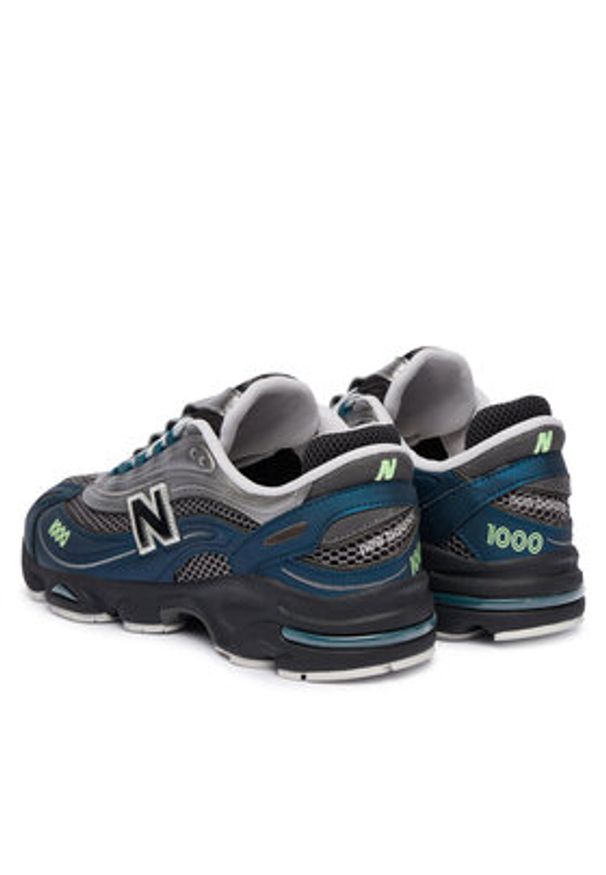 New Balance Sneakersy M1000S M Granatowy. Kolor: niebieski. Materiał: materiał