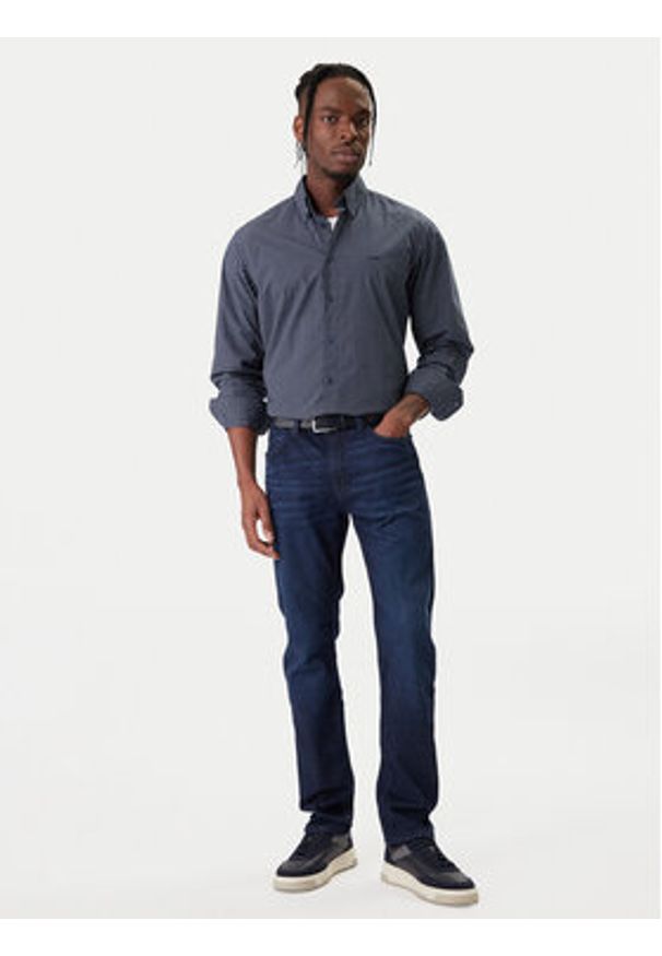 BOSS Jeansy Delaware 50553397 Granatowy Slim Fit. Kolor: niebieski