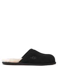 Ugg Kapcie M Scuff 1101111 Czarny. Kolor: czarny. Materiał: skóra