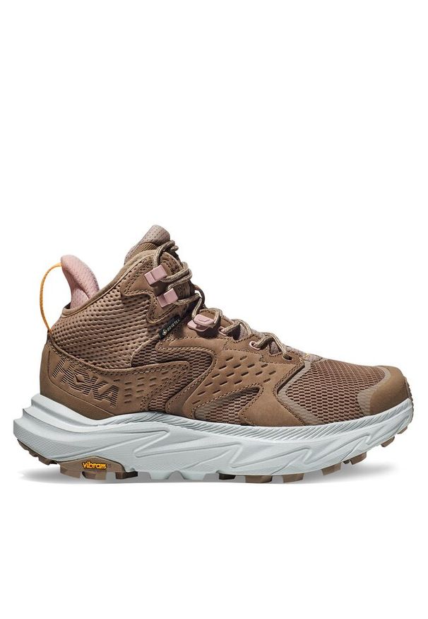 HOKA - Trekkingi Hoka. Kolor: brązowy. Technologia: Gore-Tex. Sport: turystyka piesza