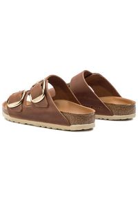 Birkenstock Klapki Arizona Big Buckle 1011073 Brązowy. Kolor: brązowy. Materiał: skóra #9
