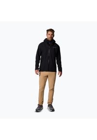 columbia - Kurtka softshell męska Columbia Northwest Explorer 3L Shell. Kolor: czarny. Materiał: softshell