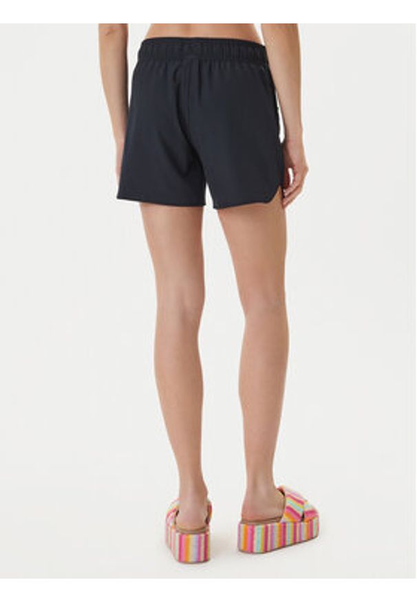 Roxy Szorty kąpielowe Wave 5" ERJBS03299 Czarny Regular Fit. Kolor: czarny. Materiał: syntetyk