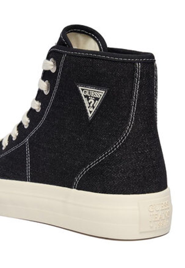 Guess Jeans Tenisówki CWBEO-GJ202505163 Czarny. Kolor: czarny. Materiał: materiał