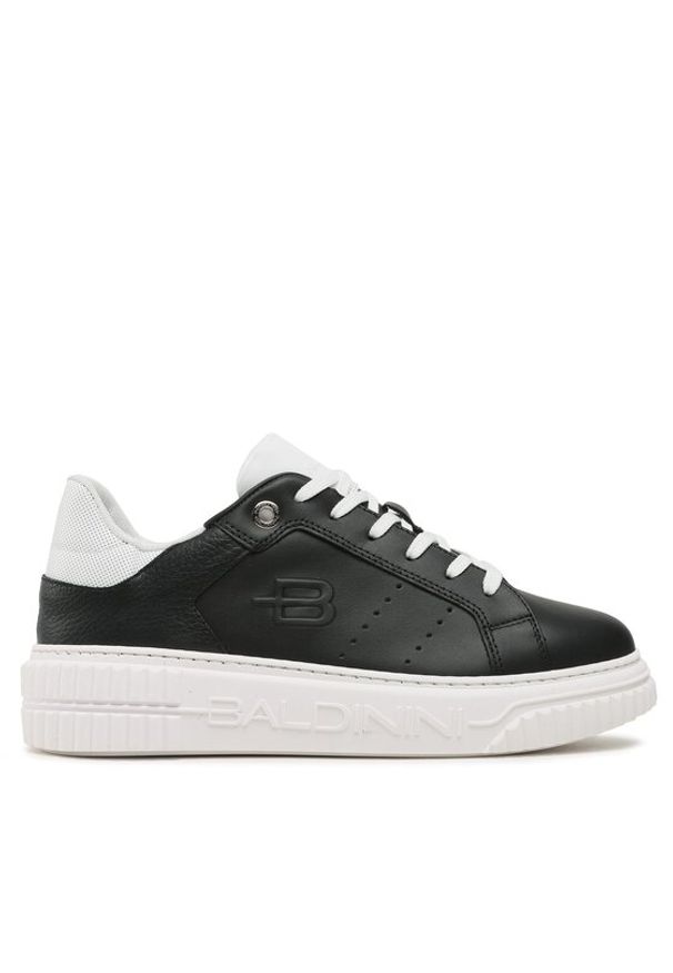 Baldinini Sneakersy U3E851T1CALF0000 Czarny. Kolor: czarny. Materiał: skóra