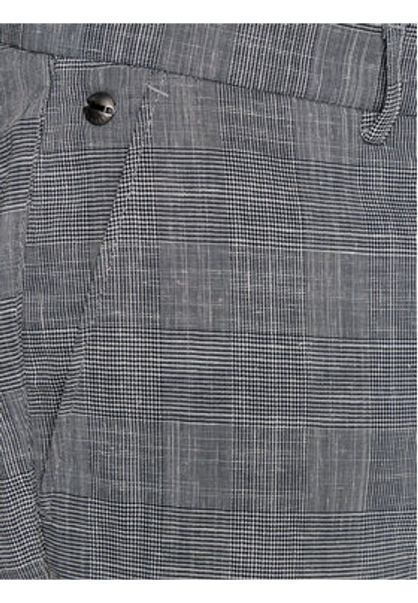 Bugatti Chinosy 4380 56213A Niebieski Slim Fit. Kolor: niebieski. Materiał: lyocell