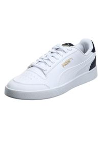 Puma - Męskie Buty Sportowe Shuffle. Okazja: na spacer. Kolor: biały. Sezon: zima. Styl: sportowy #1