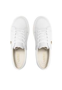 Lauren Ralph Lauren Sneakersy Janson II 802830937006 Biały. Kolor: biały. Materiał: skóra