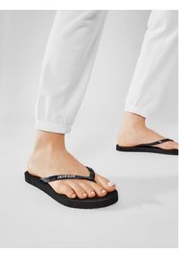 Calvin Klein Swimwear Japonki FF Sandals KW0KW01032 Czarny. Kolor: czarny #9
