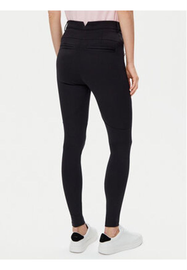 U.S. Polo Assn. Spodnie materiałowe WUP1213 Czarny Slim Fit. Kolor: czarny. Materiał: syntetyk