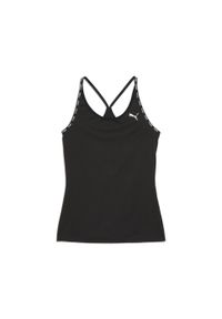 Puma - Damska koszulka bez rękawów PUMA STRONG PUMA Black. Kolor: czarny. Długość rękawa: bez rękawów. Sport: fitness