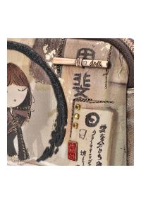 Brązowy Stylowy Portfel Damski Anekke. Kolor: brązowy #6