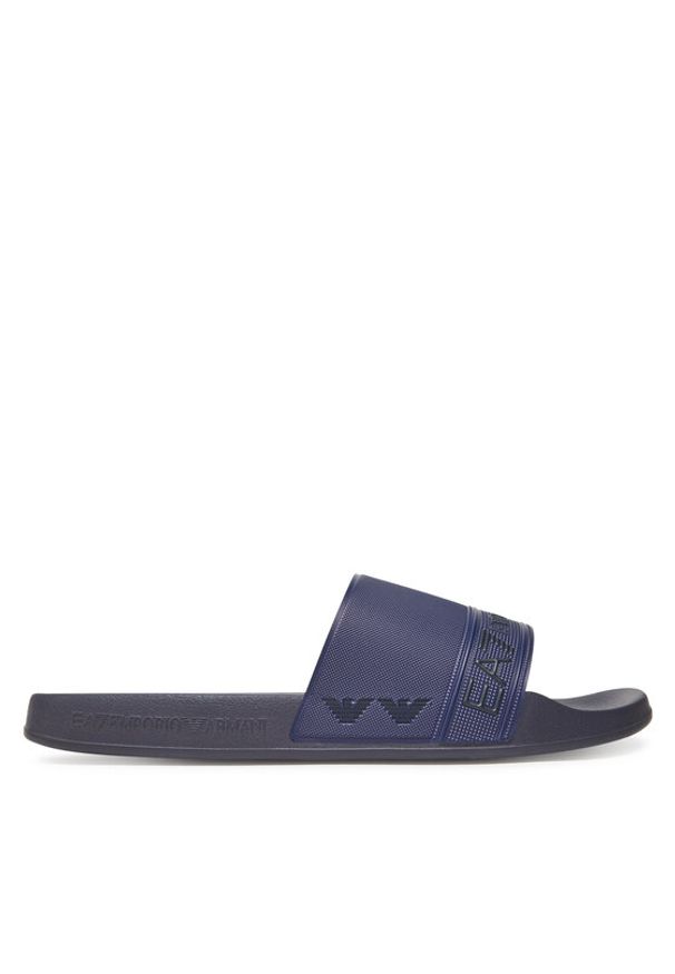 EA7 Emporio Armani Klapki 7X000110 AF15128 MB197 Granatowy. Kolor: niebieski
