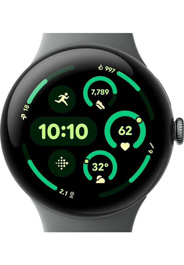 GOOGLE - Smartwatch Google Pixel Watch 3 45mmWifi Hazel/Hazel LF. Rodzaj zegarka: smartwatch