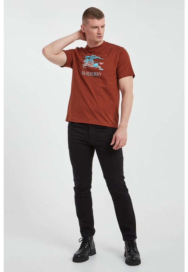 Burberry - T-shirt męski z logo BURBERRY