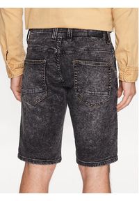INDICODE Szorty jeansowe Delmare 70-682 Czarny Regular Fit. Kolor: czarny. Materiał: bawełna