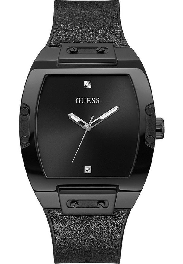 Zegarek Guess Zegarek męski Guess GW0386G1 czarny. Kolor: czarny