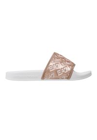 EA7 Emporio Armani - EA7 EMPORIO ARMANI Różowe klapki logowane, Rozmiar 36. Kolor: różowy #3