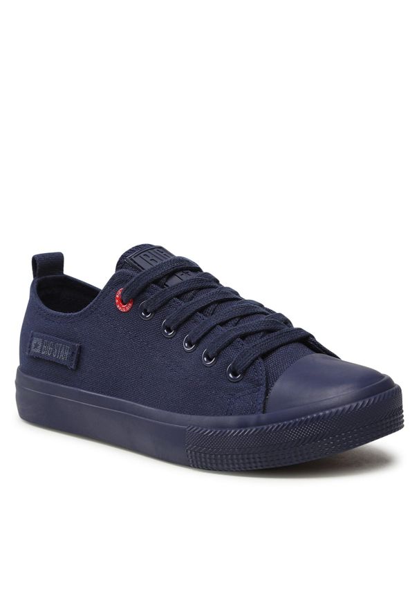 BIG STAR SHOES - Trampki Big Star Shoes LL274025 Navy. Kolor: niebieski. Materiał: materiał