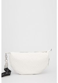 Desigual torebka 22SAXPAE kolor biały. Kolor: biały. Rodzaj torebki: na ramię #1