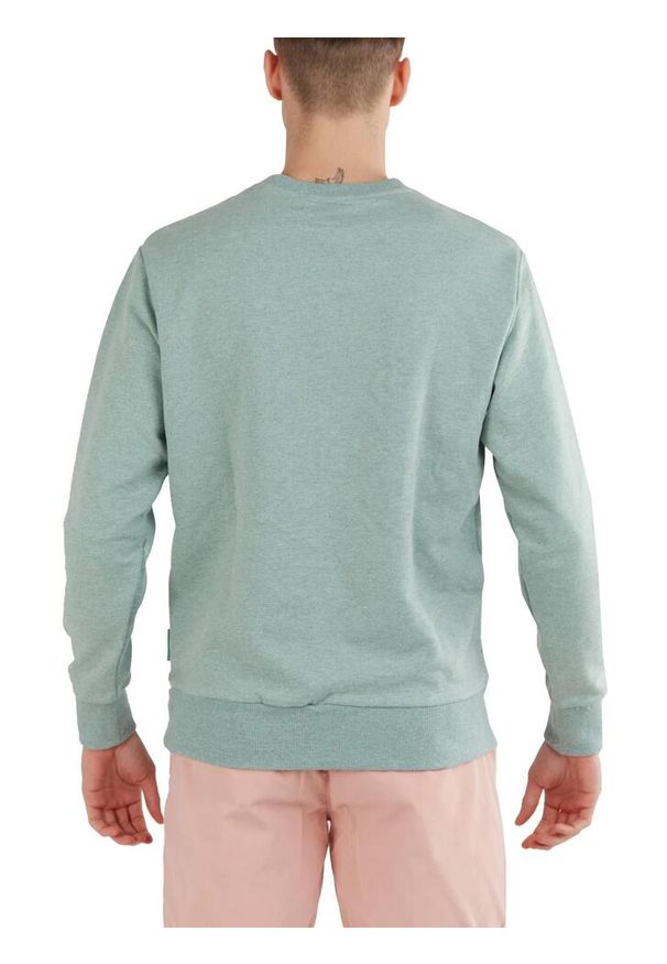 FUNDANGO - Bluza męska Fundango Warren. Kolor: zielony. Styl: sportowy