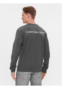 Calvin Klein Jeans Longsleeve Institutional J30J324654 Szary Regular Fit. Kolor: szary. Materiał: bawełna. Długość rękawa: długi rękaw