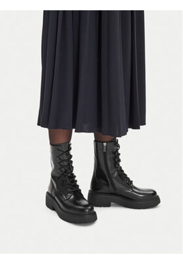 Gino Rossi Trzewiki EO-LUISA-30310 Czarny. Kolor: czarny. Materiał: skóra