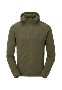 Bluza rozpinana męska Rab Nexus Hoody z kapturem. Typ kołnierza: kaptur. Kolor: zielony