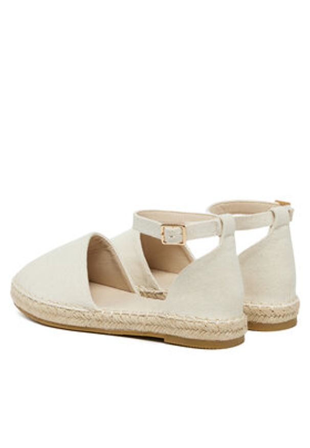 DeeZee Espadryle E8265-6 Beżowy. Kolor: beżowy. Materiał: materiał