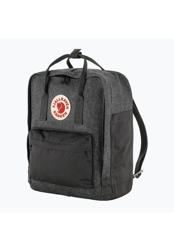 Plecak miejski Fjällräven Kanken Re-Wool 16 l. Kolor: szary