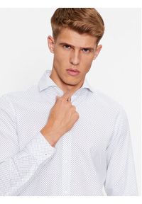 JOOP! Koszula 30038886 Biały Slim Fit. Kolor: biały. Materiał: bawełna #4