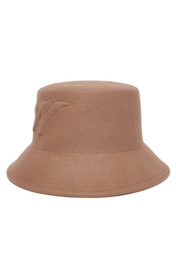 Weekend Max Mara Kapelusz Yaqui 2525576075 Brązowy. Kolor: brązowy. Materiał: wełna
