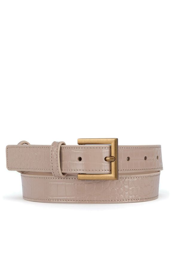 Gino Rossi - Pasek GINO ROSSI. Kolor: beżowy