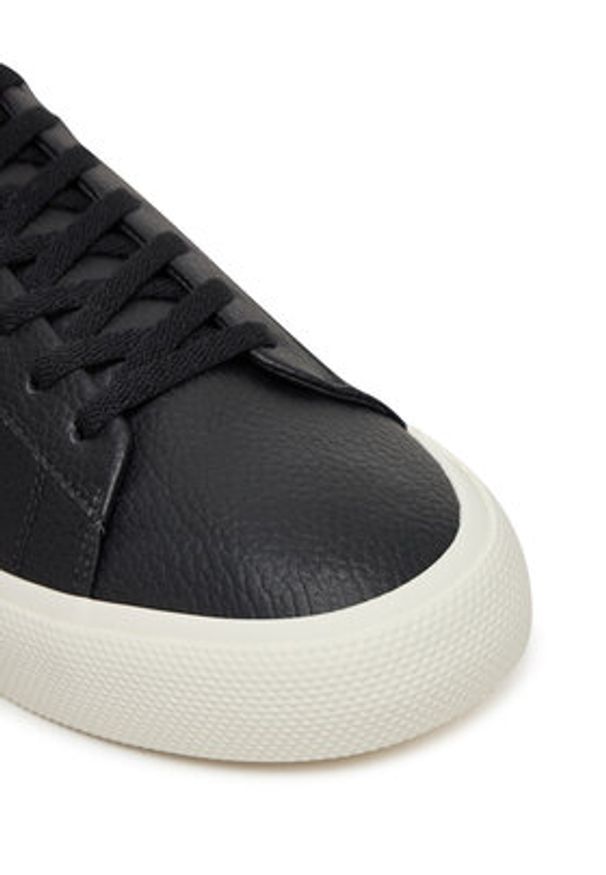 BOSS Sneakersy 50542114 Czarny. Kolor: czarny. Materiał: skóra