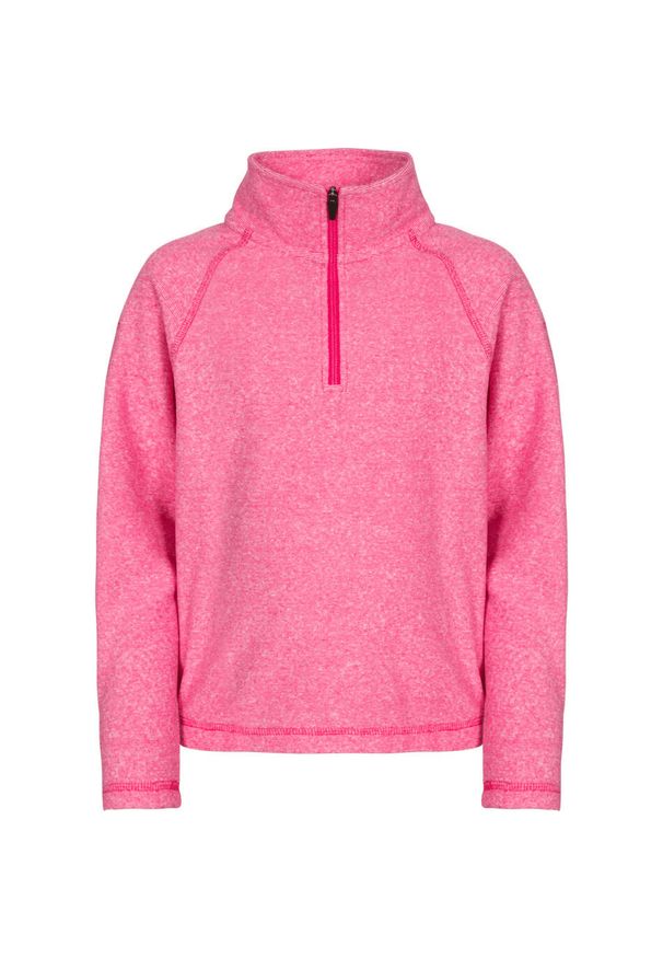 TRESPASS - Polar dla dziewczynki Trespass Meadows. Kolor: różowy. Materiał: polar. Sport: turystyka piesza