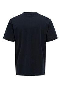 Only & Sons T-Shirt 22025208 Granatowy Regular Fit. Kolor: niebieski. Materiał: bawełna #5