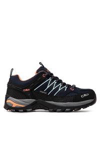 CMP Trekkingi Rigel Low Wmn Trekking Shoes Wp 3Q54456 Granatowy. Kolor: niebieski. Materiał: skóra, nubuk