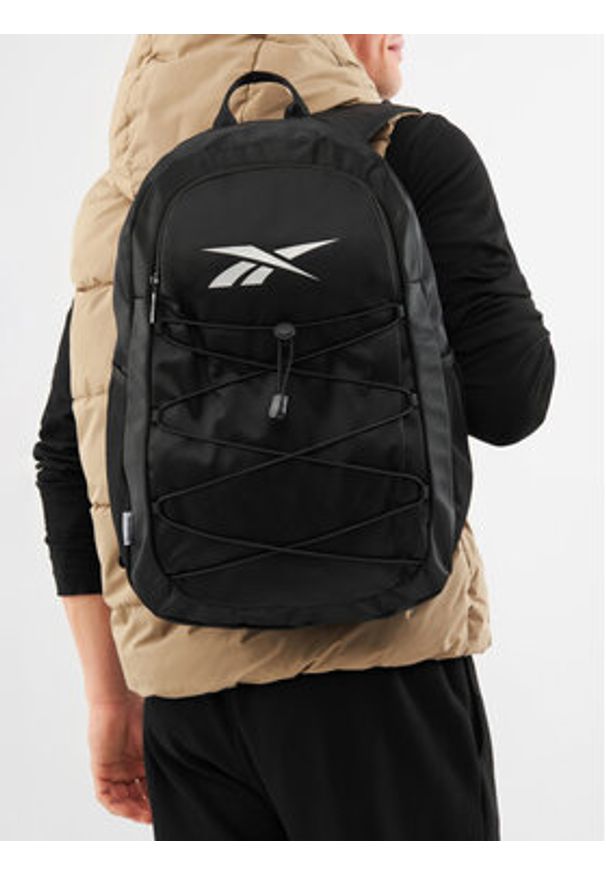 Reebok Plecak RBK-019-CCC-05 Czarny. Kolor: czarny. Materiał: materiał