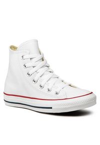 Converse Trampki Chuck Taylor All Star HI 132169C Biały. Kolor: biały. Materiał: skóra #3